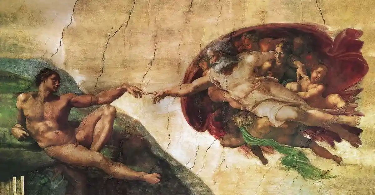 la creación de adan