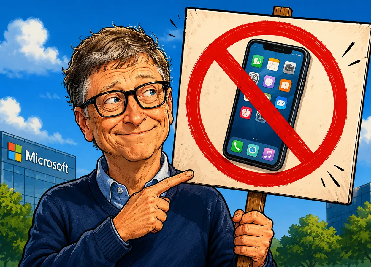 ¿Adiós a los celulares? Bill Gates asegura que serán reemplazados