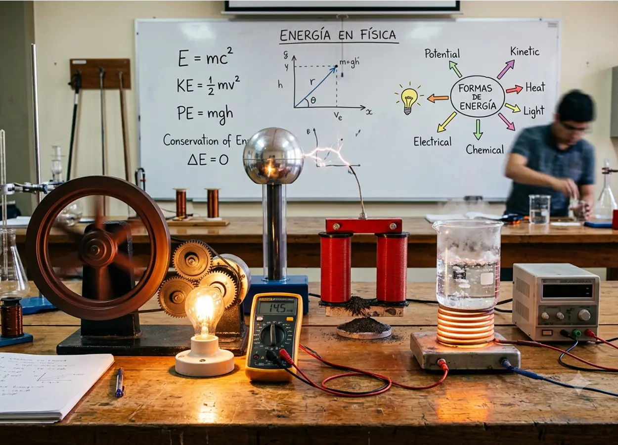 La energía: fundamento de los fenómenos físicos del universo