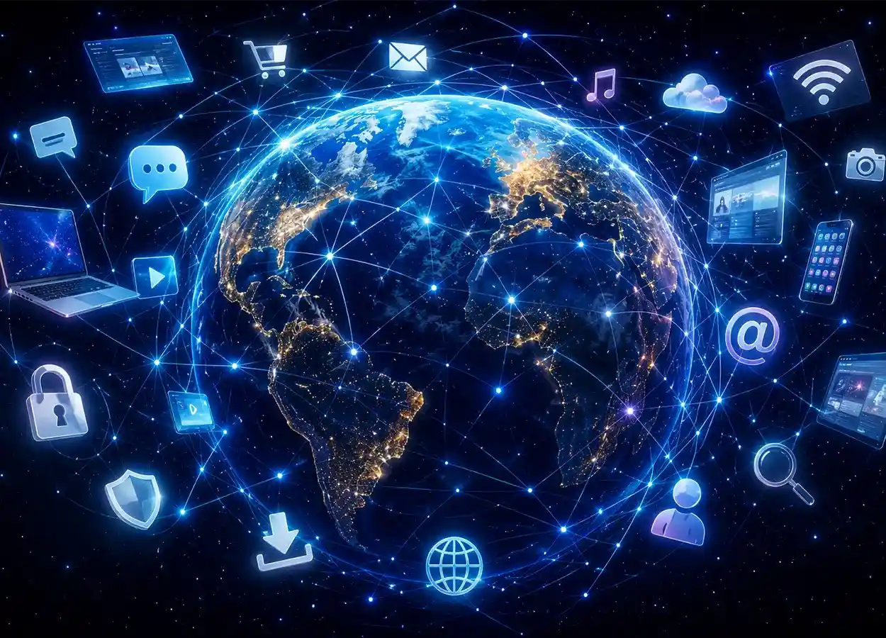 El internet: la imensa red que cambió la forma de ver el mundo
