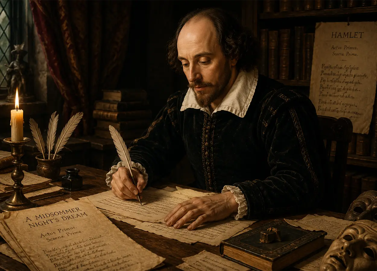 William Shakespeare; el dramaturgo inglés